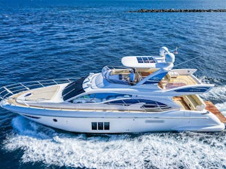 Discover Luxury: 60FT AZIMUT FLYBRIDGE In Miami!