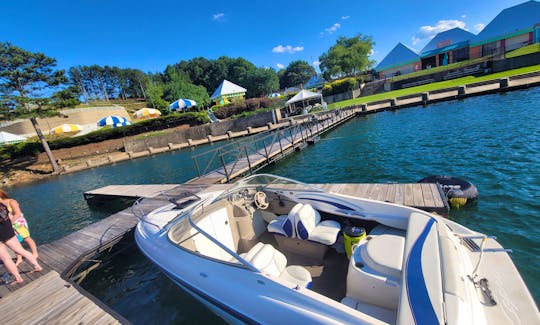 Leave your stress behind as you spend your day on the lake in comfort