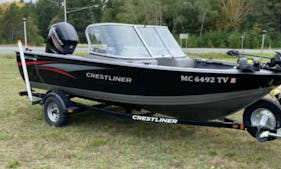 2015 Crestliner 1650 Fish Hawk Boat Rental in Round Lake, Illinois