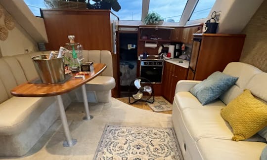  DMV’s 12 passenger Luxury Party Yacht Silverton Convertible 