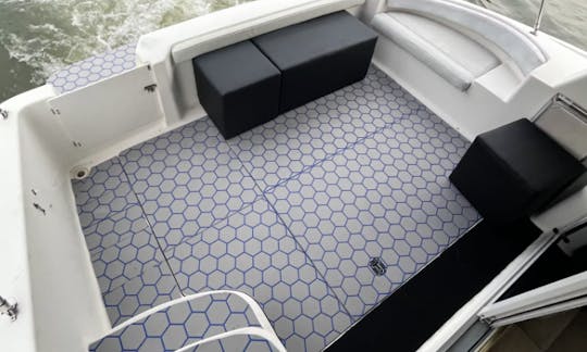  DMV’s 12 passenger Luxury Party Yacht Silverton Convertible 