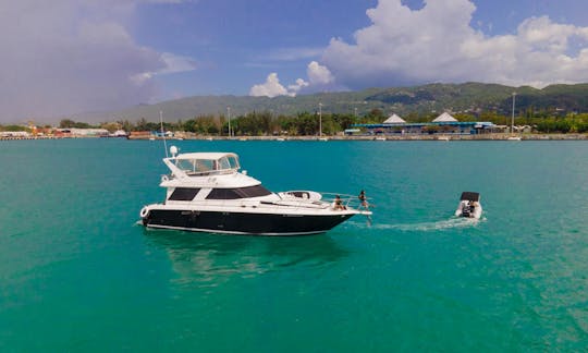 Ultra Luxurious Sea Ray Sedan 55ft Yacht in Montego Bay Jamaica! Private Tours!