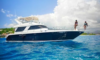 Ultra Luxurious Sea Ray Sedan 55ft Yacht in Montego Bay Jamaica! Private Tours Only!
