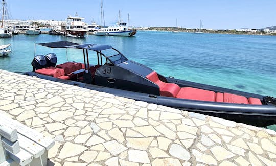 ZEN 39 Rigid Inflatable Boat available for charter in Athens - Sounio-