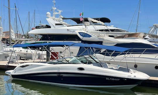 Alquiler de SeaRay Bowrider de 30 pies en Puerto Vallarta