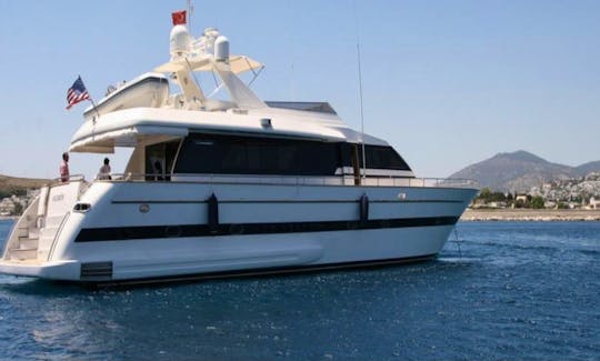 78ft Yasminn Power Mega Yacht in Muğla