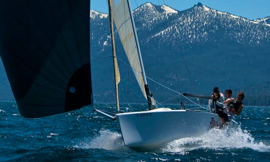 Melges 24 Sailing on Lake Tahoe