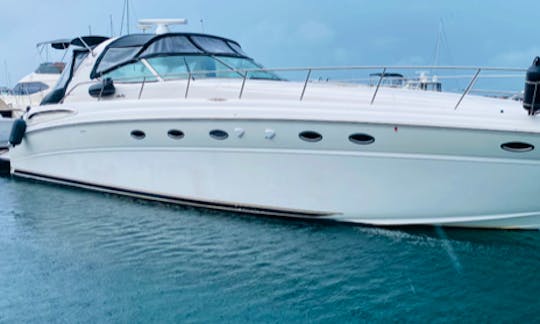 Sea Ray 510 Sundancer this is a very roomy Luxury Yacht that will be your Oasis on the water