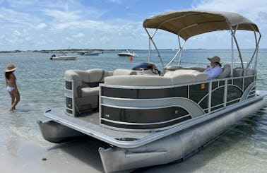 Spacious Luxury Pontoon  24ft Sylvan 8522 LZ for rent in Clearwater Beach, Tarpon Springs, and Tampa (10% Weekday Discount!!)