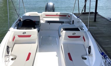 Rent our 2022 Yamaha Hurricane Boat with Captain included! Lets hit the waves!