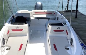 Rent our 2022 Yamaha Hurricane Boat with Captain included, Cove Hangout, Sunset Cruise, Watersports!
