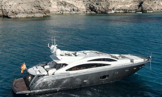 Sunseeker Predator 84 ALVIUM Power Mega Yacht in Ibiza, Balearic Islands