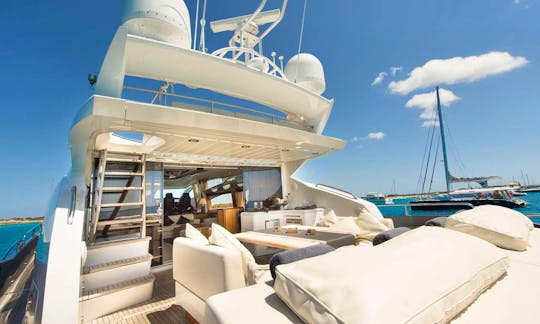 Charter the Sunseeker Predator 84 ALVIUM Power Mega Yacht in Ibiza, Balearic Islands