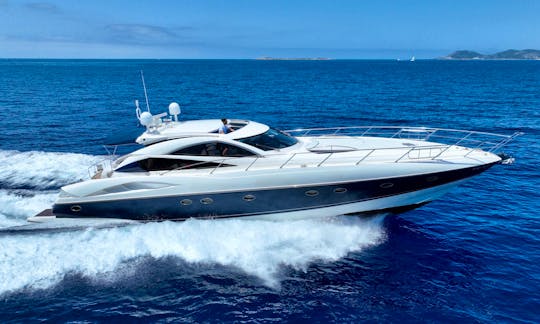 Charter the Sunseeker Predator 68 Power Mega Yacht in Eivissa, Illes Balears