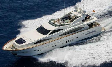 Charter the Astondoa 102 GLX Power Mega Yacht in Eivissa, Illes Balears