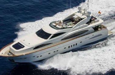 Charter the Astondoa 102 GLX Power Mega Yacht in Eivissa, Illes Balears