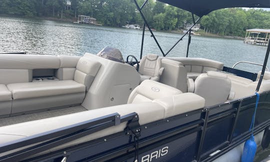 Harris Cruiser Tritoon with 150 Hp motor for rent in Lake Wylie