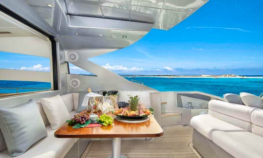 LEGENDARY Pershing 72 Power Mega Yacht Rental in Eivissa, Illes Balears