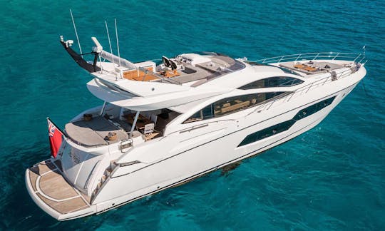 Alquiler de megayates Sunseeker 80 Sport Power en Eivissa, Illes Balears