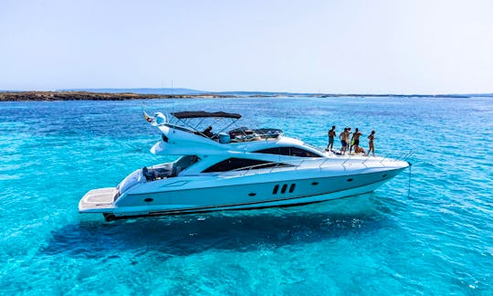 Sunseeker Manhattan 66 Power Mega Yacht Rental in Eivissa, Illes Balears