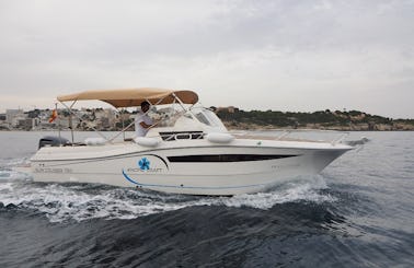 New 2022 Pacific Craft 750 Sun Cruiser Boat Rental in Palma de Mallorca! Boat license or Skipper required