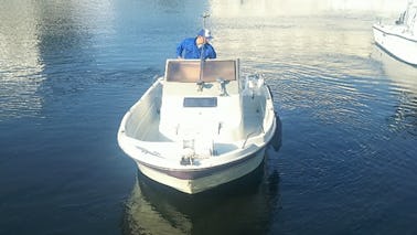 Alquiler de barcos de pesca de 21 pies: disfrute de la pesca de lubina con fácil acceso a la bahía de Tokio