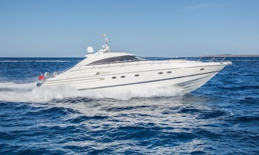 Princess v65 Princes Juliet Power Mega Yacht Rental in Eivissa, Illes Balears