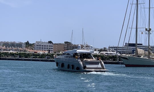 Princess v78 Papera 2.0 Power Mega Yacht Rental in Eivissa, Illes Balears