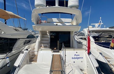 Sunseeker Manhattan 50 Motor Yacht Rental in Puerto Portals, Spain