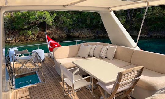 Trawler 50 Motor Yacht Rental in Muğla, Turkey