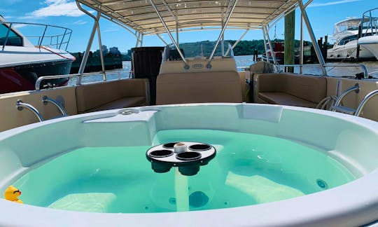 Throw A HOT TUB PARTY on the HUDSON !