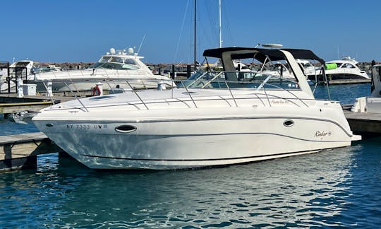 34’ Rinker Fiesta Vee - AFFORDABLE and GREAT for Parties up to 12 guests (KMB #11)