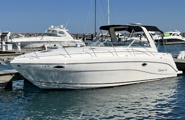 34’ Rinker Fiesta Vee - AFFORDABLE and GREAT for up to 12 guests (KMB #11)