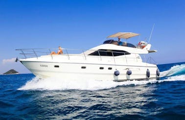 Azimut 54 Motor Yacht Charter | Discover the Natural Wonders of Antalya with Us
