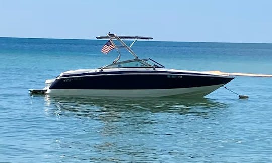 24ft Cobalt 240 Bowrider Rental in Michigan City, Indiana