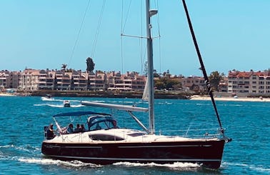 Learn to Sail in San Diego on a 50ft Jeanneau Sailboat