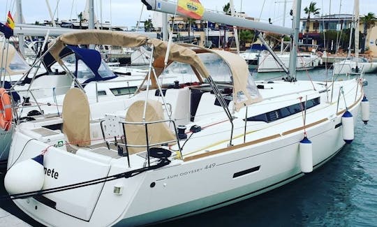 Jeanneau So 449 Sailing Yacht for Charter in Menorca, Illes Balears