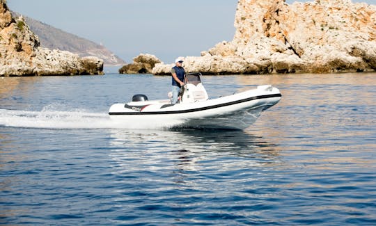 Prestige 011 RIB Rental in Castellammare del Golfo, Italy