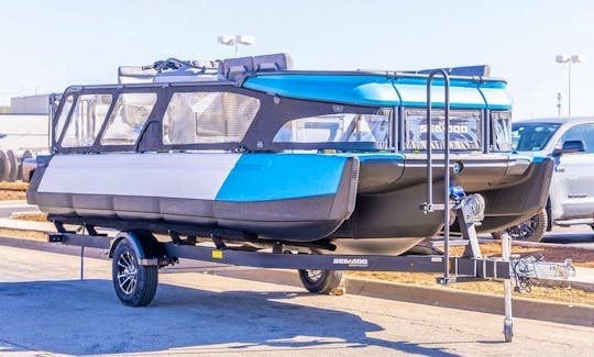 Brand New Pontoon Party Barge on Lake Tahoe