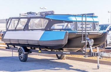 Brand New Pontoon Party Barge on Lake Tahoe