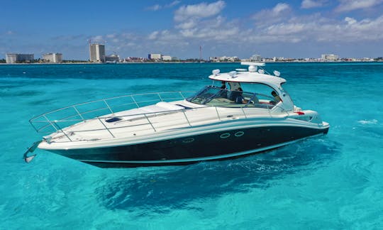 44ft Sea Ray Sundancer Motor Yacht Rental in Quintana Roo, Mexico