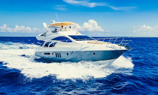 An Amazing VIP All Inclusive Experience Aboard of Azimut 58ft 