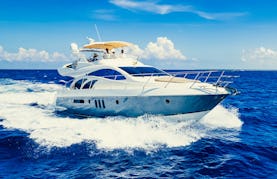 An Amazing Experience Aboard of Azimut 58ft for up to 15 People in Tulum and Riviera Maya
