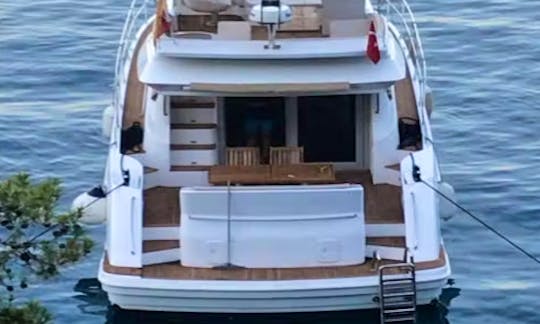 Therapia P63 Power Mega Yacht Rental in Antalya, Turkey
