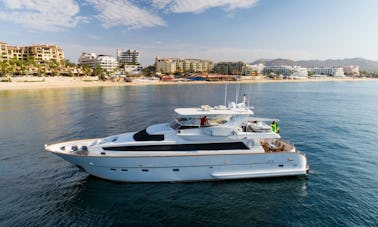 85ft Luxury Yacht Charter in Cabo San Lucas, Baja California Sur