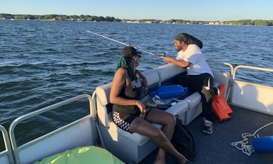 Pontoon Pleasures: Enjoy the Day in Cornelius!