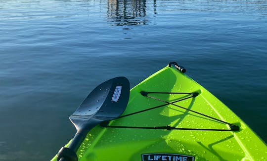 Lifetime 13ft Kayak Rental on Shem Creek