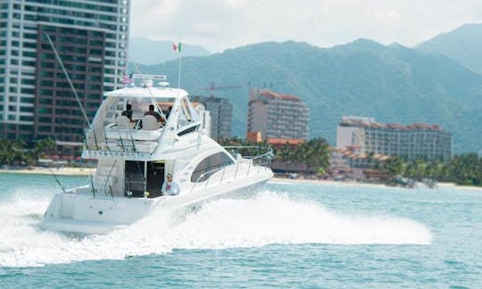 ⚓️ MARIETAS: experiencia de pesca de lujo en una raya marina de 44 pies en Puerto Vallarta