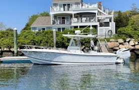 Half Day 26’ Regulator Center Console Powerboat Rental in Hyannis Harbor Cape Cod