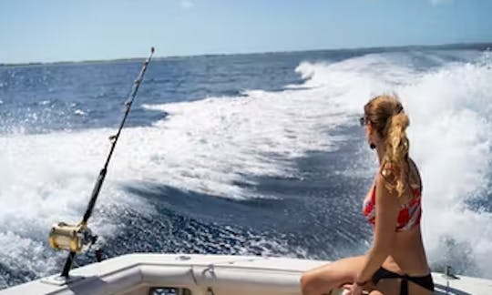 Charter de pesca en alta mar de día completo en las Islas Turcas y Caicos de «Wahooter»